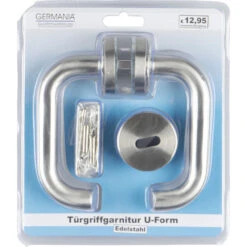 GERMANIA Türgriff Drückergarnitur U-Form Aus Edelstahl -Werkzeuge-Germania 2QFAjemacu0Yi7L 1280x1280