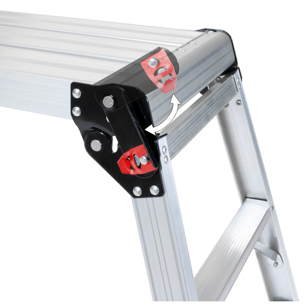 GERMANIA Arbeitsplattform 76 X 30 Cm Klappbar Aus Aluminium 2 GERMANIA Arbeitsplattform 76 X 30 Cm Klappbar Aus Aluminium – Bild 2