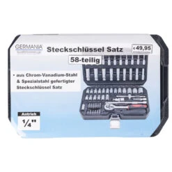 GERMANIA Steckschlüsselsatz 58-teilig Mit Koffer 6 GERMANIA Steckschlüsselsatz 58-teilig Mit Koffer -Werkzeuge-Germania 2QbPOKhelqCvK4T 1280x1280