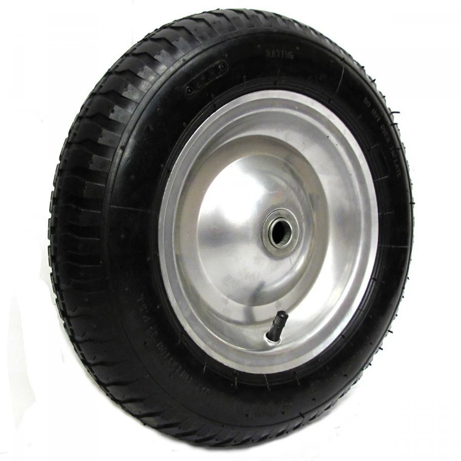 Schubkarrenrad Mit Luftrad 4.00-8 Ø414 Mm Auf Metallfelge 1 Schubkarrenrad Mit Luftrad 4.00-8 Ø414 Mm Auf Metallfelge