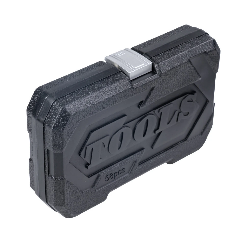 GERMANIA Steckschlüsselsatz 58-teilig Mit Koffer 2 GERMANIA Steckschlüsselsatz 58-teilig Mit Koffer – Bild 2