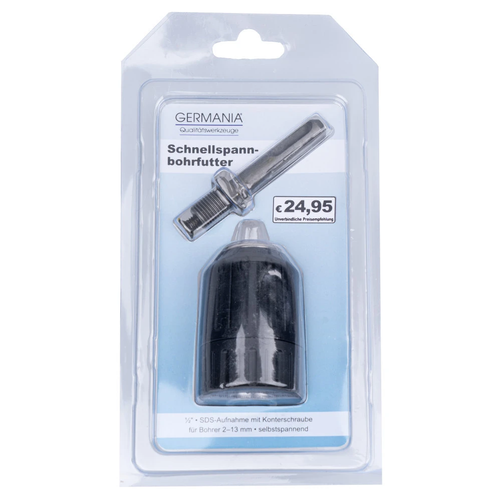 Schnellspannbohrfutter 1,5 - 13 Mm 1/2'' Aus Kunststoff 3 Schnellspannbohrfutter 1,5 - 13 Mm 1/2'' Aus Kunststoff – Bild 3